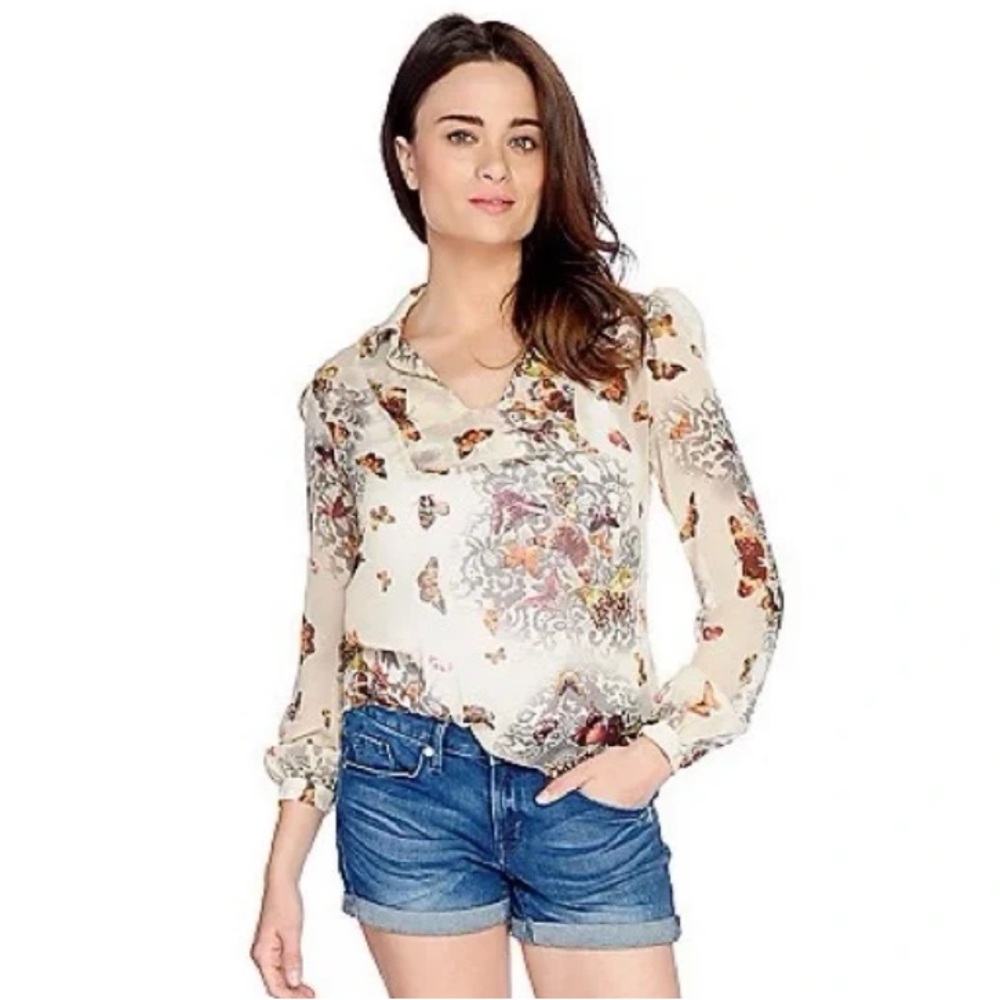 Fair Child Boho Butterfly Blouse XS